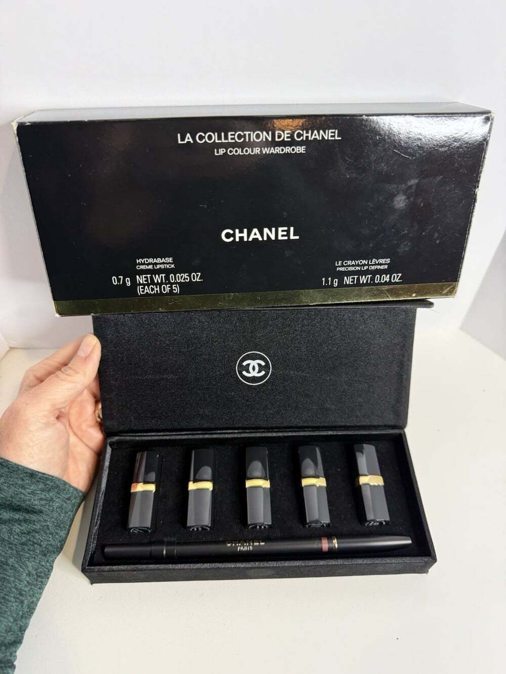 Chanel La Collection De Chanel Lip Color Hydrabase Crème Lipstick And Liner Rare